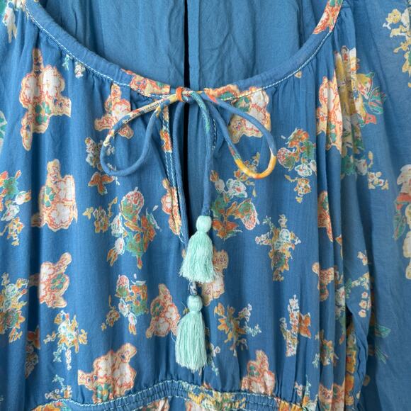 Free People Camella Floral Boho Mini Dress Size Small - Picture 8 of 12